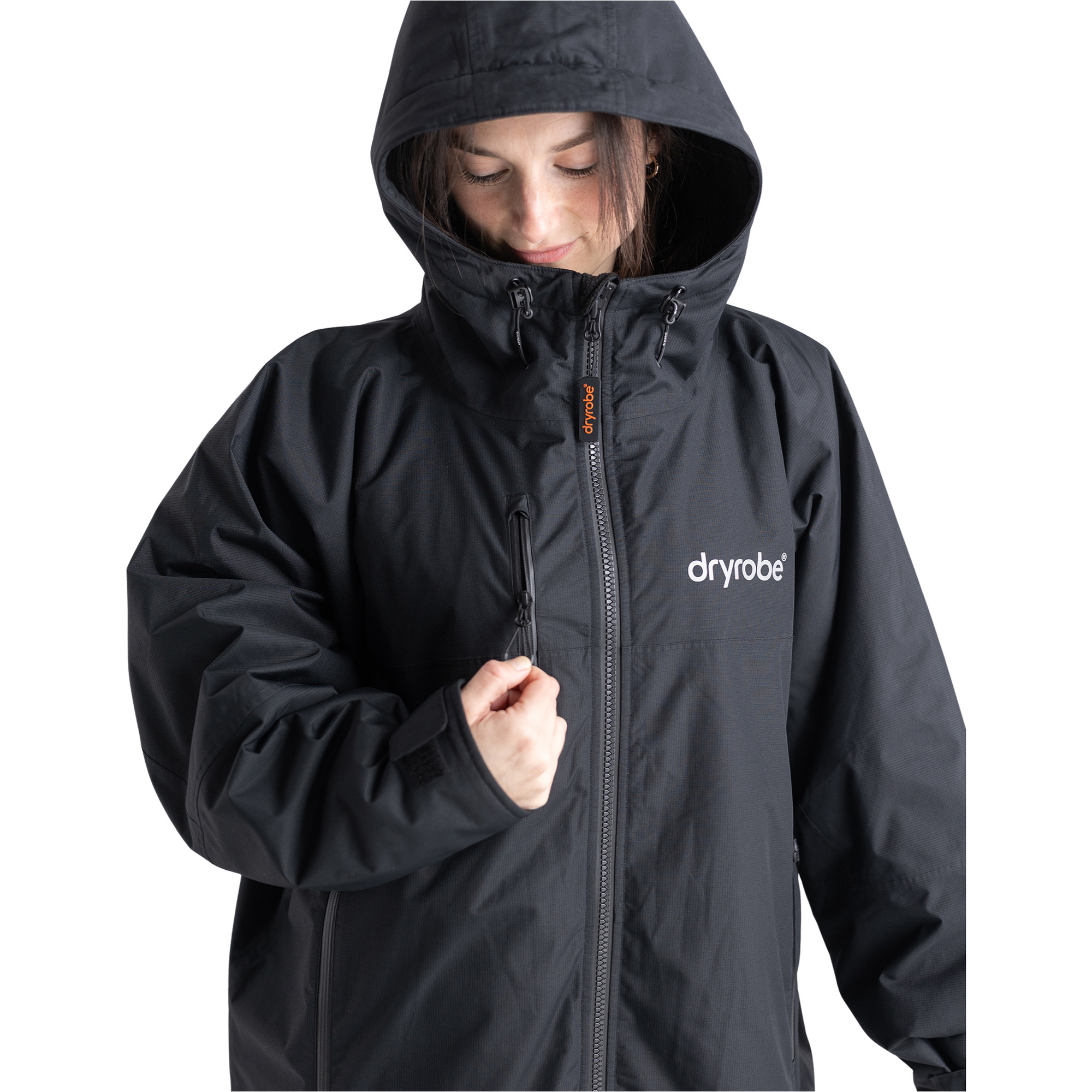 2026 Dryrobe Nexus Long Sleeve Changing Robe NXS - Black